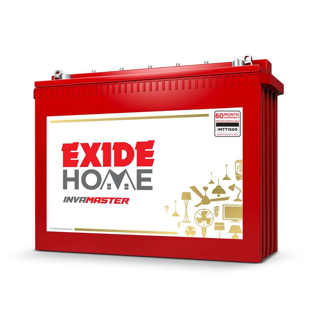 Exide Inva Master IMST1500 150Ah Tall Tubular Inverter Battery